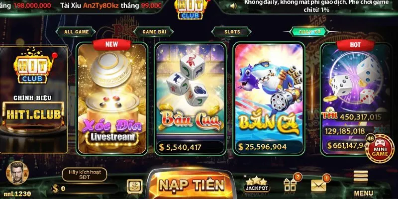 Khi gia nhập thị trường cá cược, thành quả đầu tiên HITCLUB đã đạt được